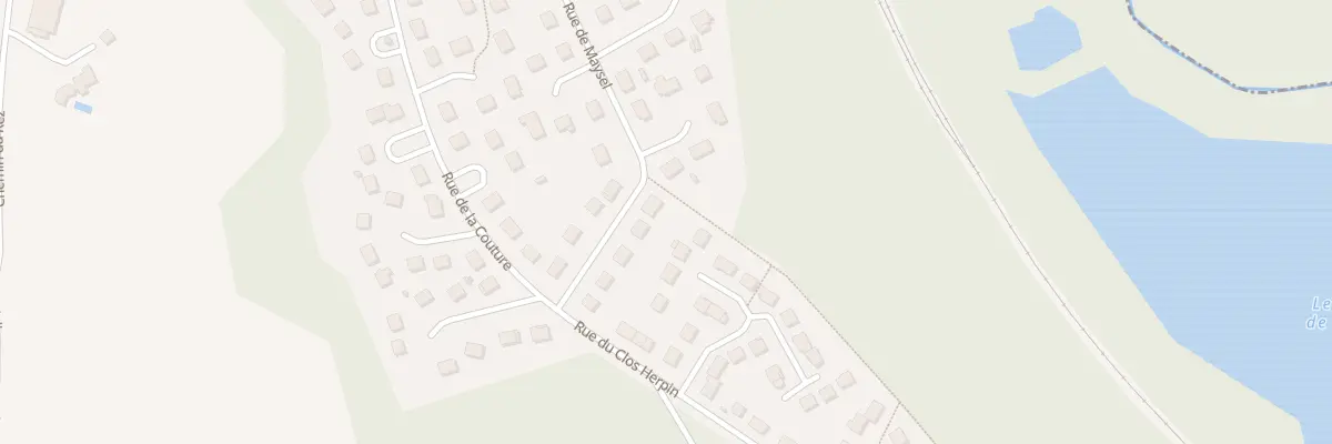 Plan du 65 Rue de Maysel à Cires-lès-Mello