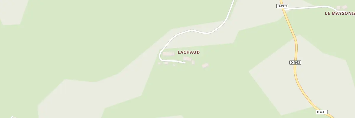 Plan du 5112 Lachaud à Saint-Exupéry-les-Roches