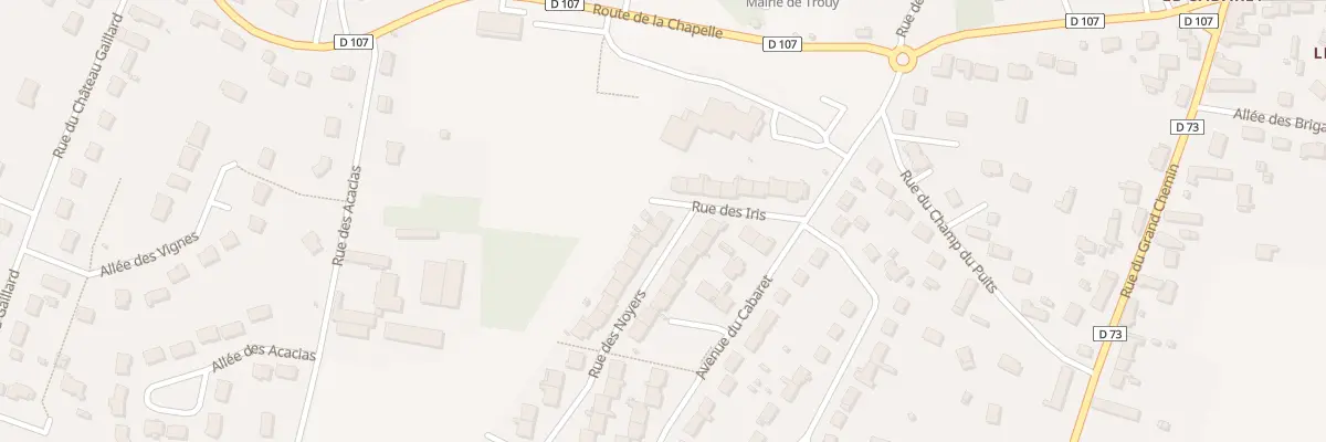 Plan du 27 Rue des Noyers à Trouy