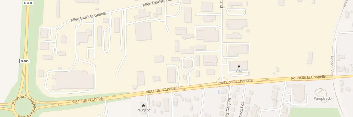 Plan du 9A All Evariste Galois à Bourges
