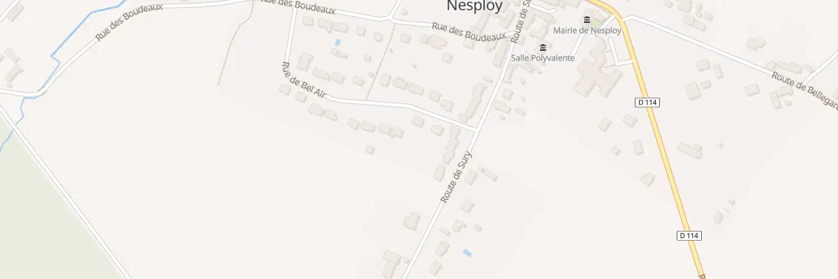 Plan du 3 Rue de Bel Air à Nesploy