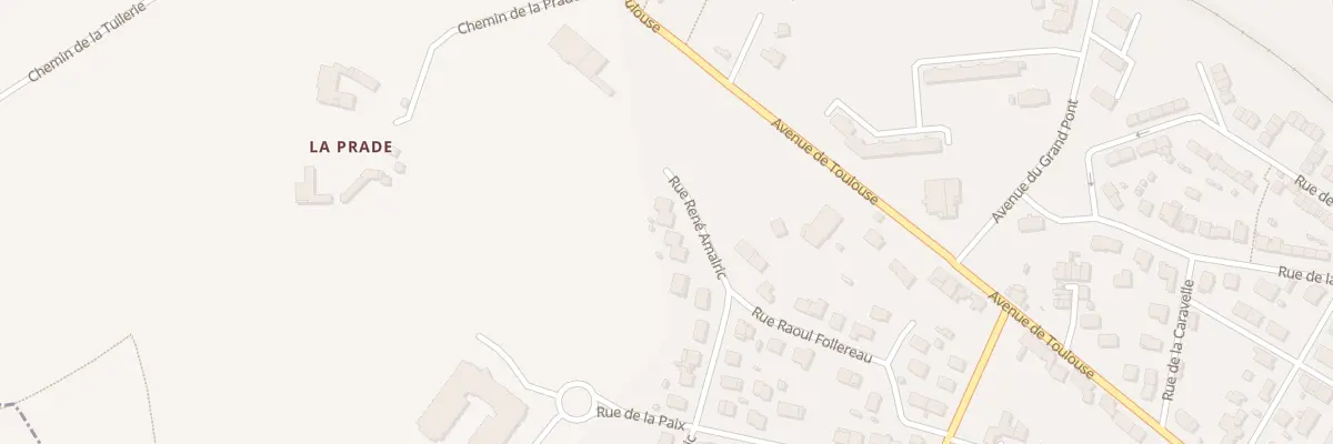 Plan du 6 Rue René Amalric à Aussillon
