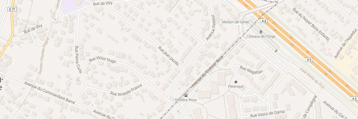 Plan du 35 Rue Jean Jaures à Morsang-sur-Orge