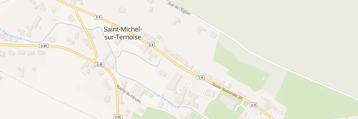 Plan du 68B Rte Nationale à Saint-Michel-sur-Ternoise
