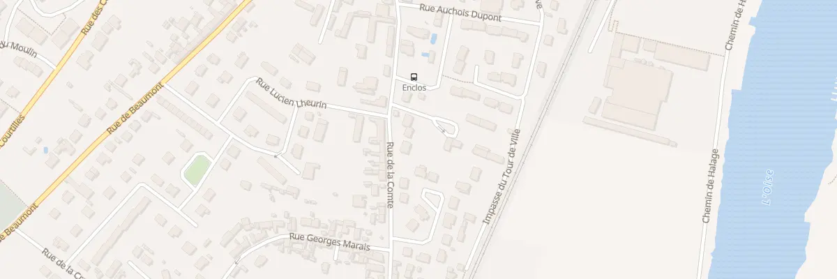 Plan du 11 Rue de la Comté à Boran-sur-Oise