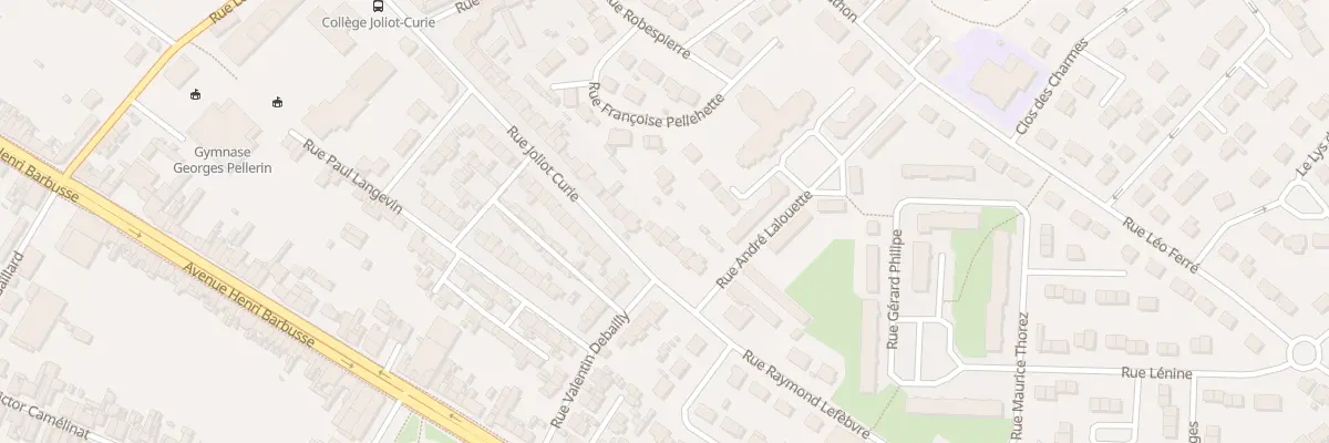 Plan du 55 Rue Joliot Curie à Longueau