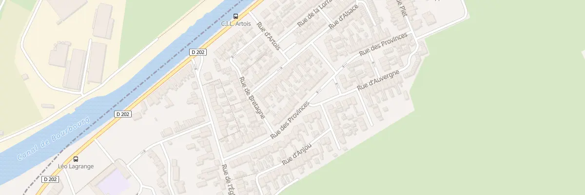 Plan du 33 Rue des Provinces à Cappelle-la-Grande