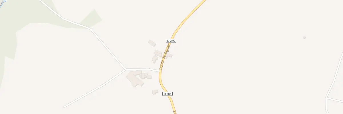 Plan du 824 Rte de Rignac à Mayran