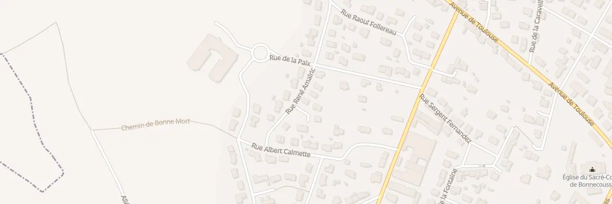 Plan du 21 Rue René Amalric à Aussillon