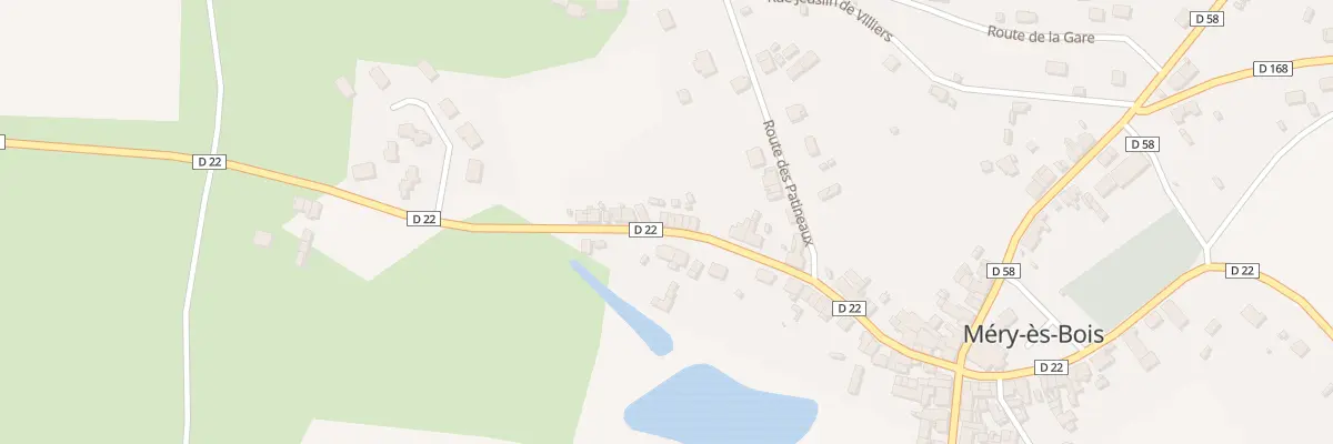 Plan du 16 Rte de Plancheton à Méry-ès-Bois