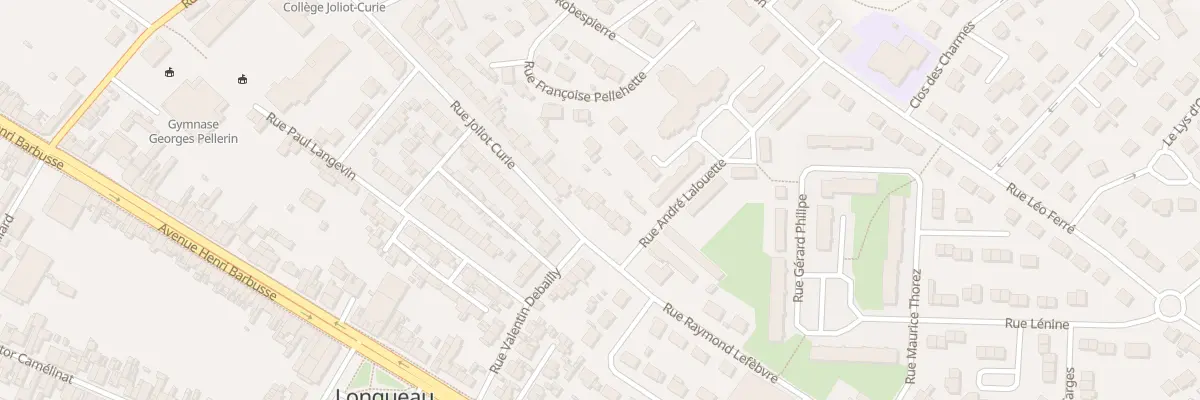 Plan du 57 Rue Joliot Curie à Longueau