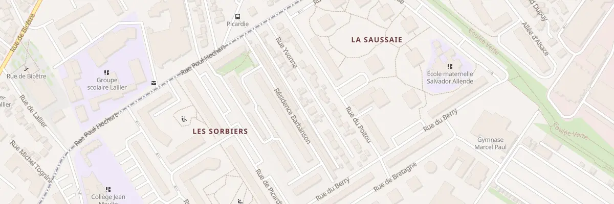 Plan du 22 Rue Yvonne à Chevilly-Larue