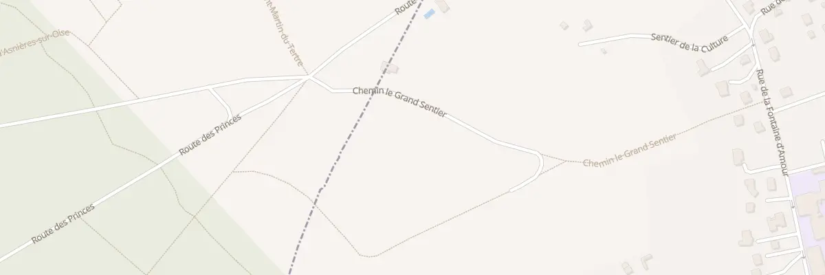 Plan du 9001 Che Le Grand Sentier à Viarmes