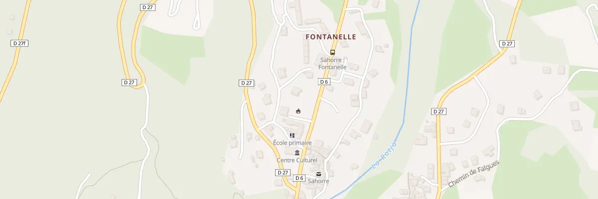 Plan du 264 Rte de Fuilla à Sahorre