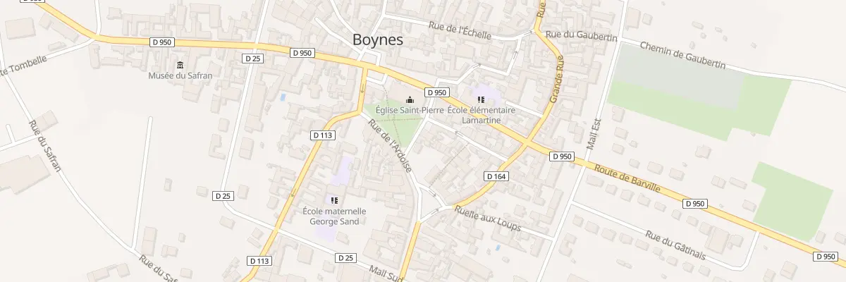 Plan du 35 Rue de Verdun à Boynes