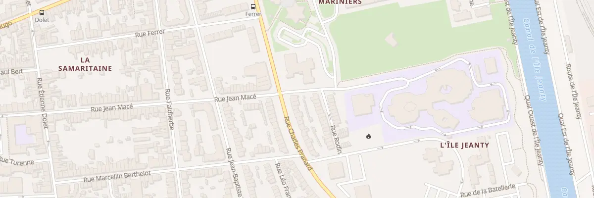 Plan du 28 Rue Charles Pranard Saint Pol à Dunkerque