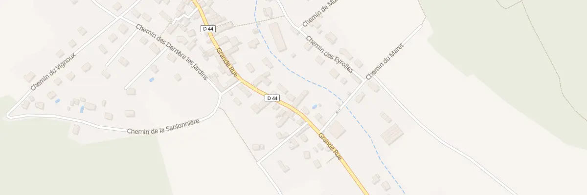 Plan du 39 Grande Rue à Blaincourt-lès-Précy