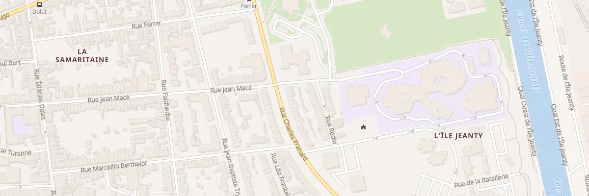 Plan du 24 Rue Charles Pranard Saint Pol à Dunkerque