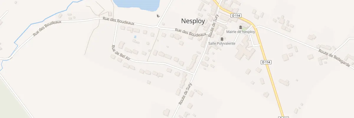 Plan du 4 Rue de Bel Air à Nesploy