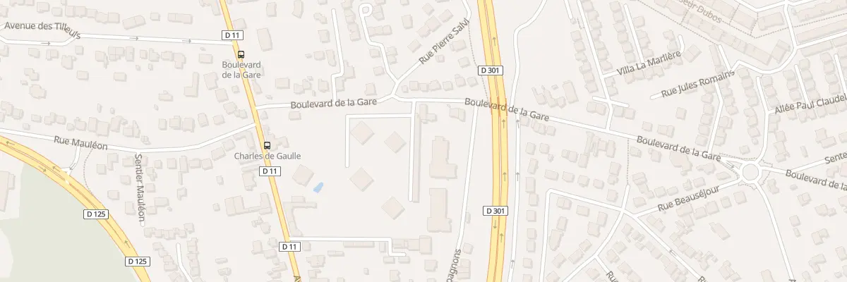 Plan du 2 Bd de la Gare à Saint-Brice-sous-Forêt