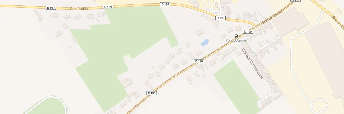 Plan du 482 Rue de Cassel à Wardrecques