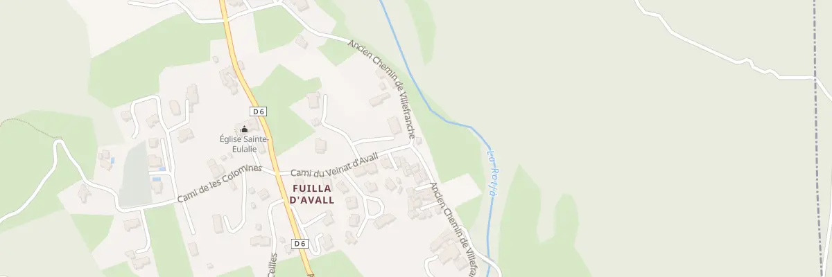 Plan du 22 Fuilla à Fuilla