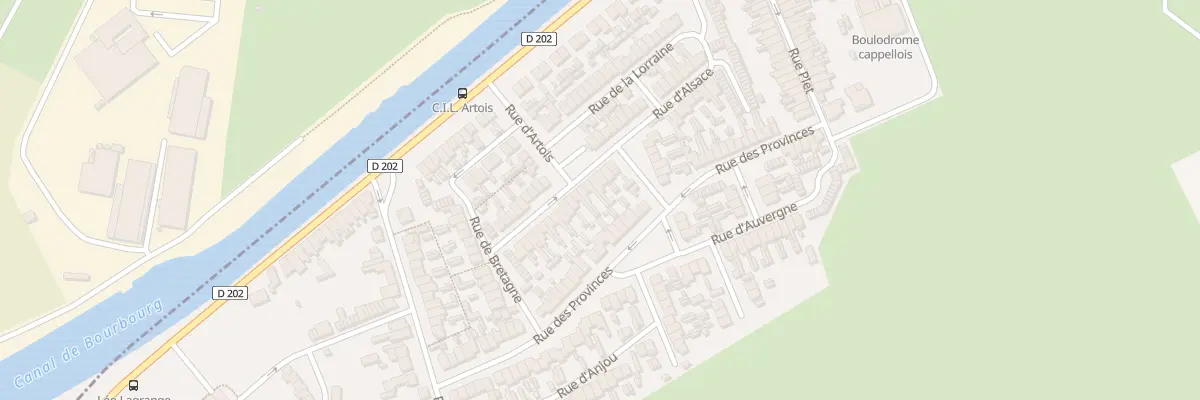 Plan du 26 Rue d’Alsace à Cappelle-la-Grande