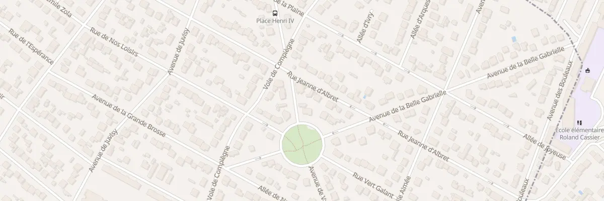Plan du 5 Av de Valois à Morsang-sur-Orge