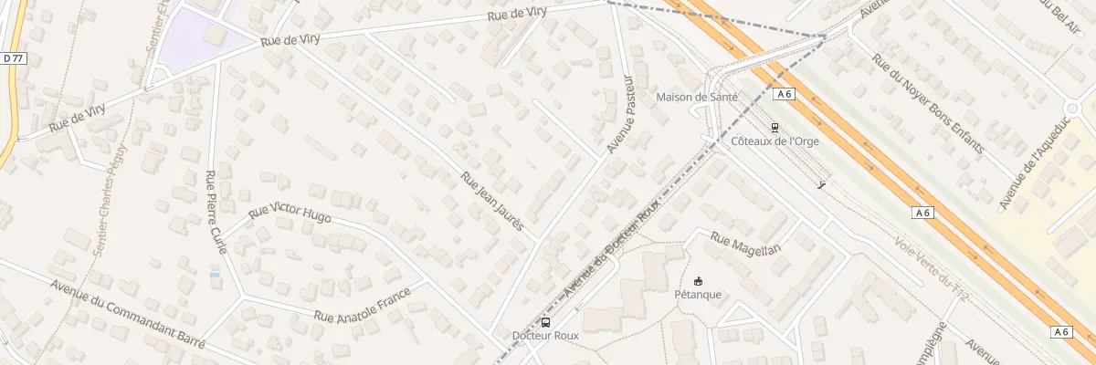 Plan du 17 Av Pasteur à Morsang-sur-Orge
