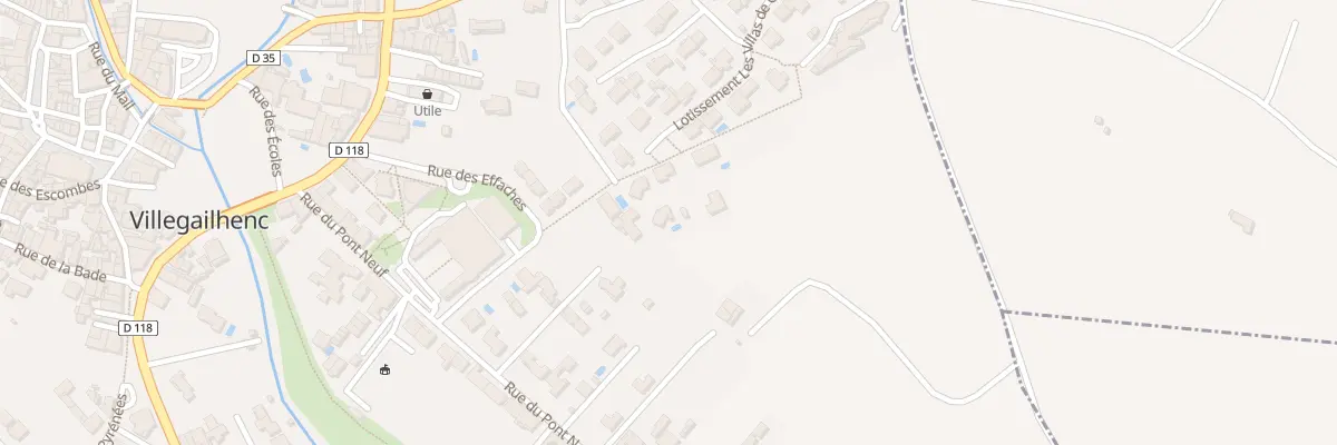 Plan du 6 Carrassiere à Villegailhenc