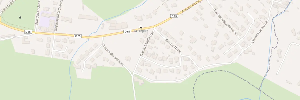 Plan du 7 Rue du Moulin Gau à Payrin-Augmontel