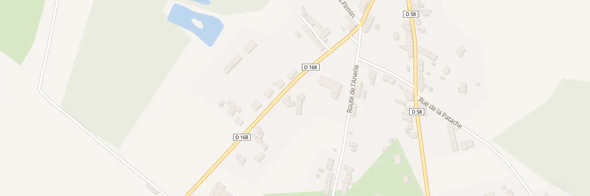 Plan du 1 Rte des Petites Bruyeres à Méry-ès-Bois