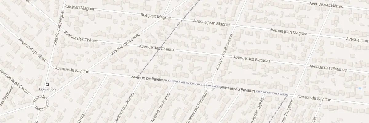 Plan du 11 Av des Chênes à Viry-Châtillon