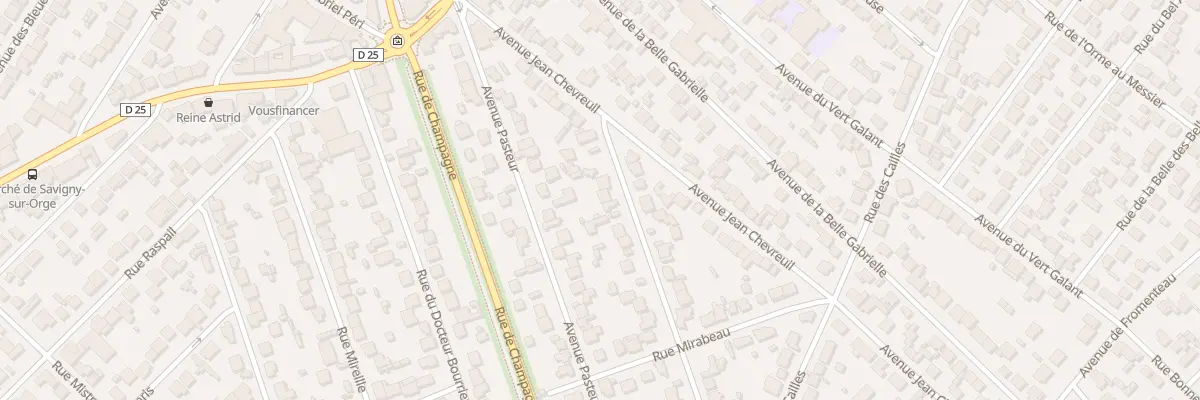 Plan du 43 Av Danton à Savigny-sur-Orge