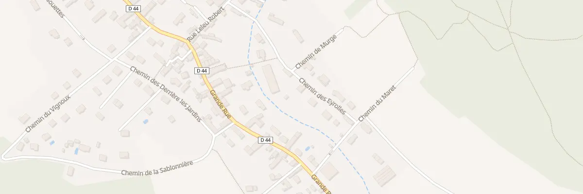 Plan du 4 Che des Eyrolles à Blaincourt-lès-Précy