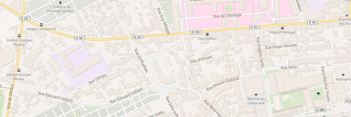 Plan du 57 Rue René Hamon à Villejuif