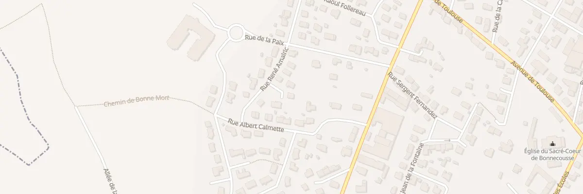 Plan du 25 Rue René Amalric à Aussillon