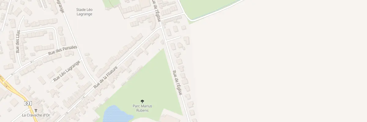 Plan du 110 Rue de l’Eglise à Cappelle-la-Grande