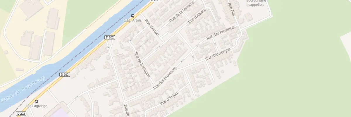 Plan du 39 Rue des Provinces à Cappelle-la-Grande
