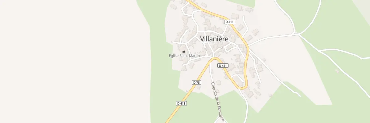 Plan du 56 Rue de l’Eglise à Villanière