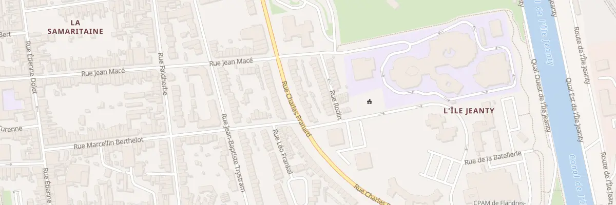 Plan du 10 Rue Charles Pranard St Pol à Dunkerque