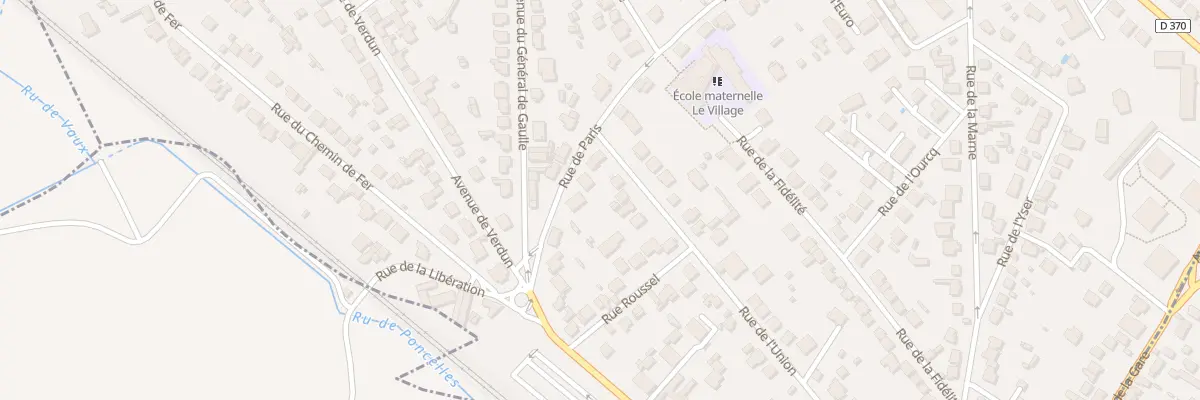Plan du 43 Rue de l’Union à Ézanville