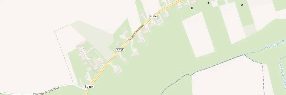 Plan du 227 Rte de Blessy Saint Quentin à Aire-sur-la-Lys
