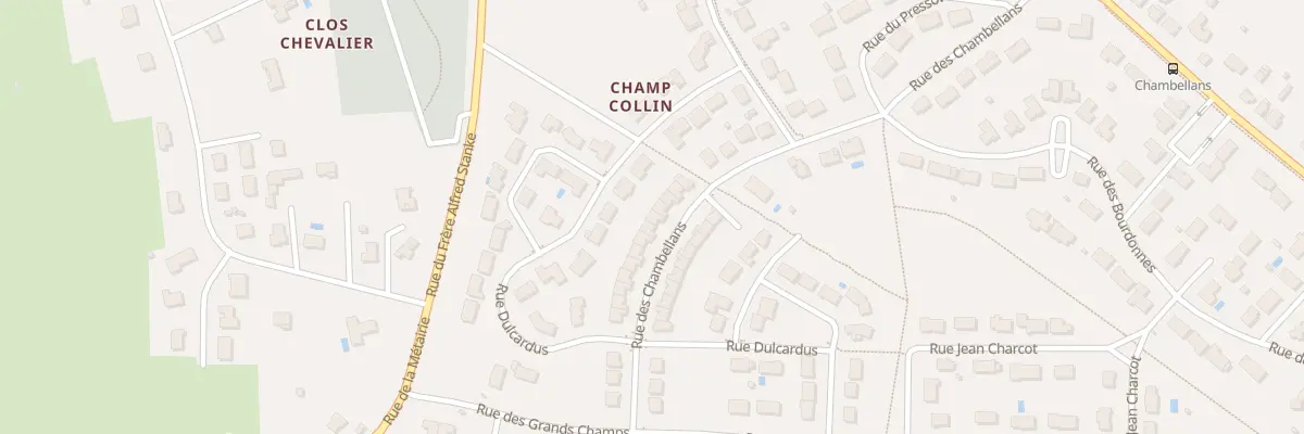 Plan du 22 Rue des Chambellans à Saint-Doulchard