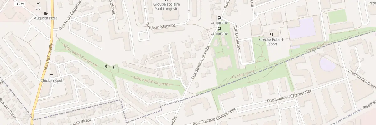 Plan du 40 Rue Sainte Colombe à Villejuif