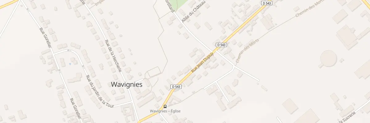 Plan du 219 Rue Jean Dupuy à Wavignies