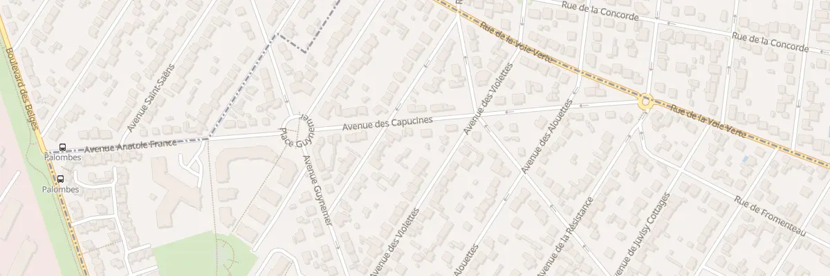 Plan du 23 Av des Capucines à Juvisy-sur-Orge