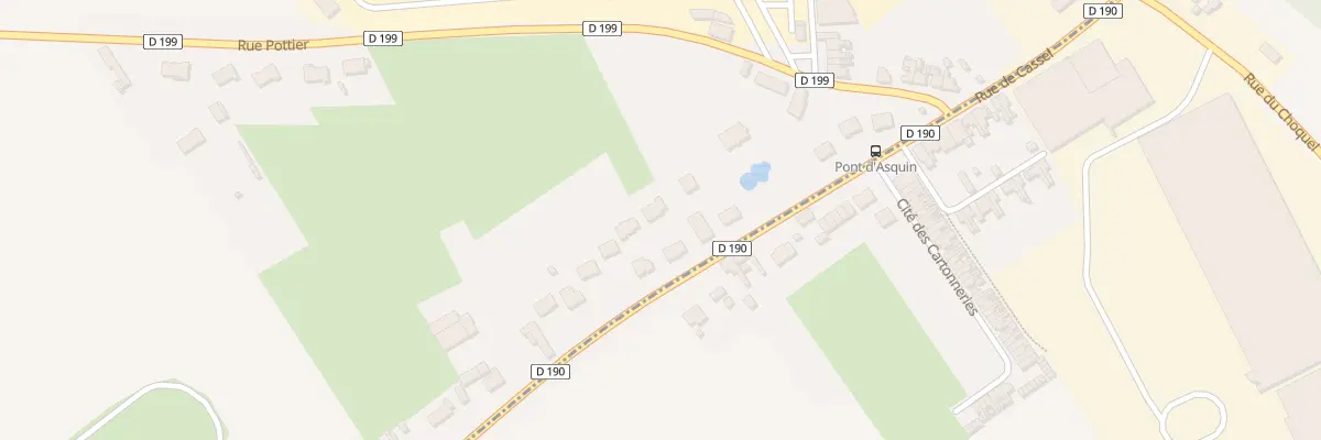 Plan du 8C Rue de Cassel à Wardrecques