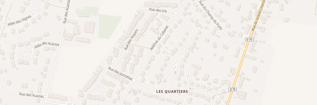Plan du 18 Av du Cabaret à Trouy