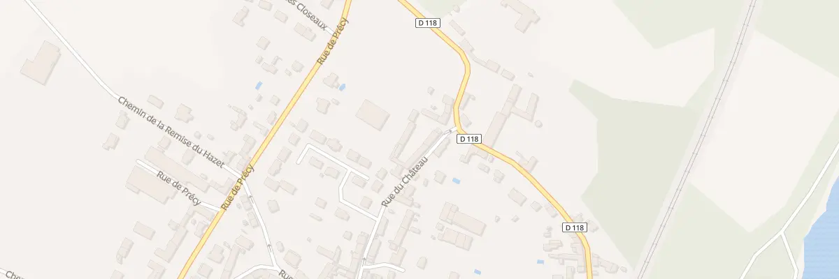Plan du 27 Rue du Château à Boran-sur-Oise